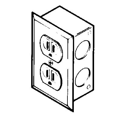 2834801 - Duplex Electrical Receptacle Kit 2834801 - Duplex Electrical Receptacle Kit